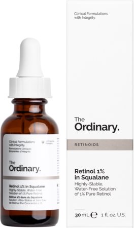 The Ordinary Retinol 1% in Squalane Nostiprinošs serums ar retinolu
