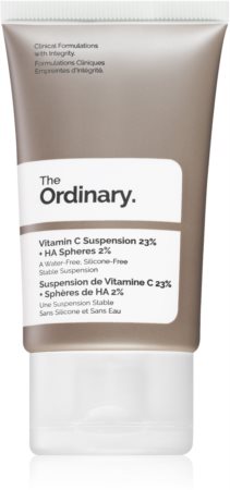 The Ordinary Vitamin C Suspension 23% + HA Spheres 2% Izgaismojošs serums ar C vitamīnu