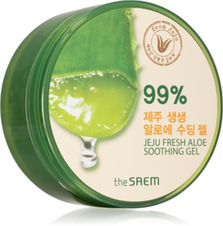 The Saem Jeju Fresh Aloe 99% hidratáló és nyugtató gél