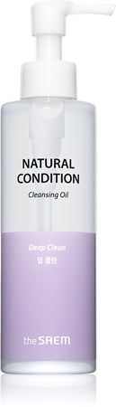 The Saem Natural Condition Deep Clean globinsko čistilno olje