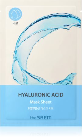 The Saem Bio Solution Hyaluronic Acid Máscara em folha com efeito hidratante