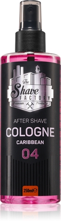 The Shave Factory Caribbean aftershave water