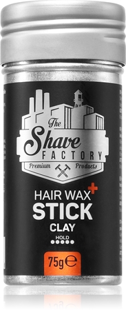 The Shave Factory Hair Stick Wax vosk na vlasy se silnou fixací v tyčince