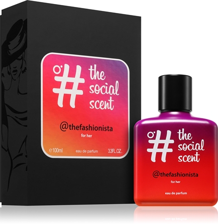The Social Scent @thefashionista for her Eau de Parfum pour femme