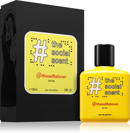 The Social Scent @theselfielover for her Eau de Parfum naisille