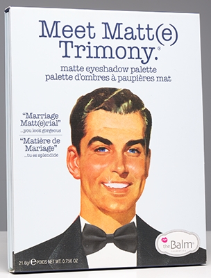theBalm Meet Matt(e) Trimony палітра тіней з дзеркальцем