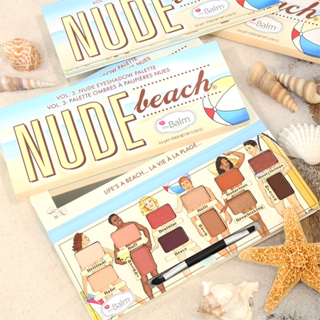 theBalm Nude Beach paleta de sombras