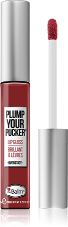 theBalm Plump Your Pucker Lip Gloss lesk na rty s mořským kolagenem
