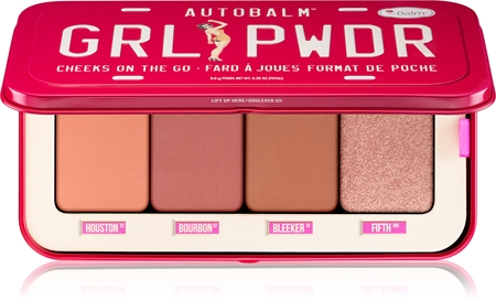 theBalm Autobalm Grl Pwdr palette de blush avec highlighter