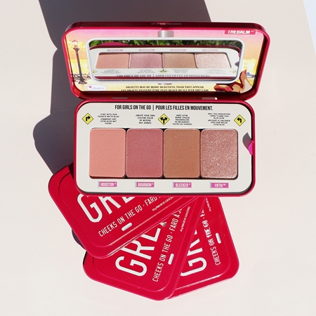 theBalm Autobalm Grl Pwdr palette de blush avec highlighter