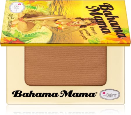 theBalm Bahama Mama Travel Size bronzer, cienie i puder do konturowania w jednym