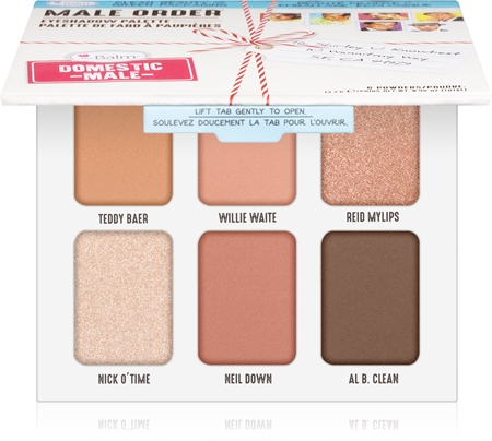 theBalm Male Order® Domestic Male paleta cieni do powiek