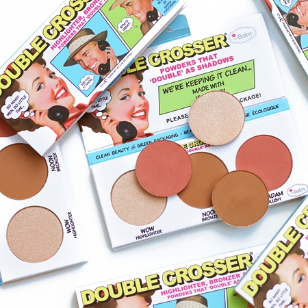 theBalm Double Crosser® palette voor het gezicht 3in1