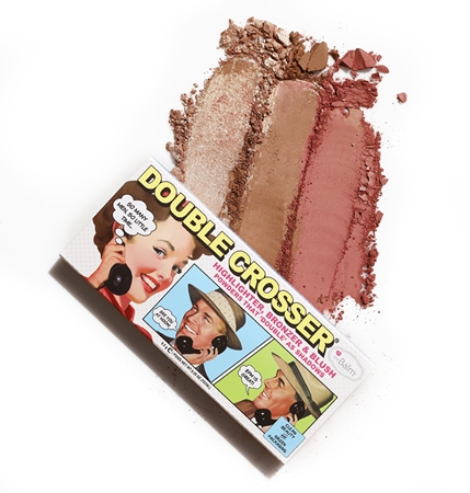 theBalm Double Crosser® palette voor het gezicht 3in1