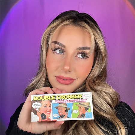 theBalm Double Crosser® palette voor het gezicht 3in1