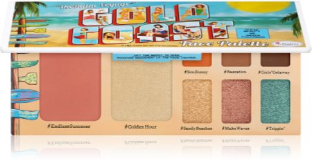 Thebalm Voyage Gold Coast Face Palette