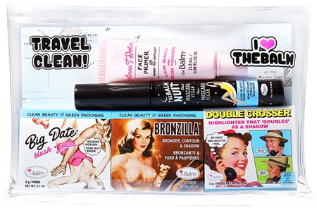 theBalm Clean & Green Travel Kit travel set for the perfect look