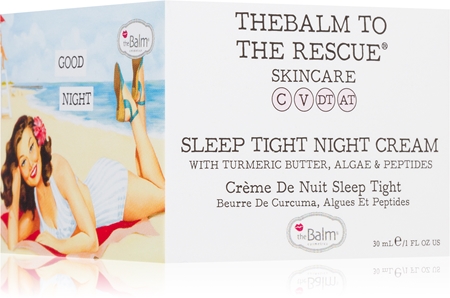theBalm To The Rescue® Sleep Tight noční pleťový krém s protivráskovým účinkem