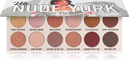 theBalm Ms. Nude York palette de fards à paupières