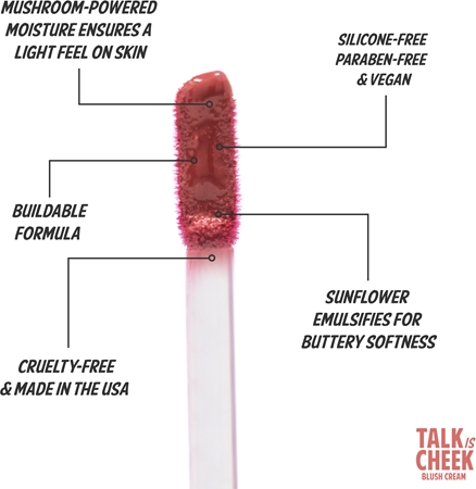 theBalm Talk is Cheek krémová tvářenka