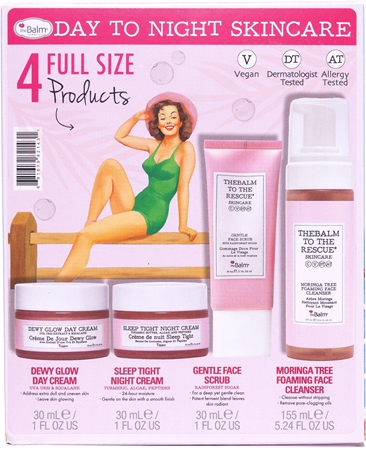 theBalm To The Rescue® Skincare Collection dárková sada na den i noc