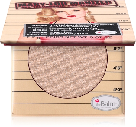 theBalm Lou Manizer Luminizer rozjasňovač a oční stíny v jednom
