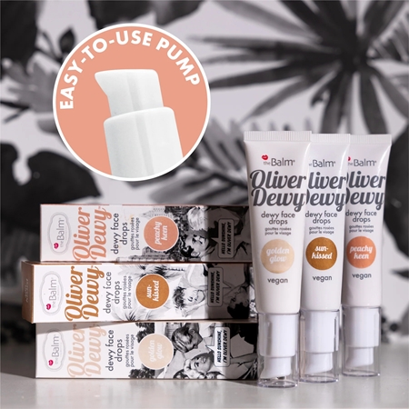 theBalm Oliver Dewy Face Drops tekutý rozjasňovač