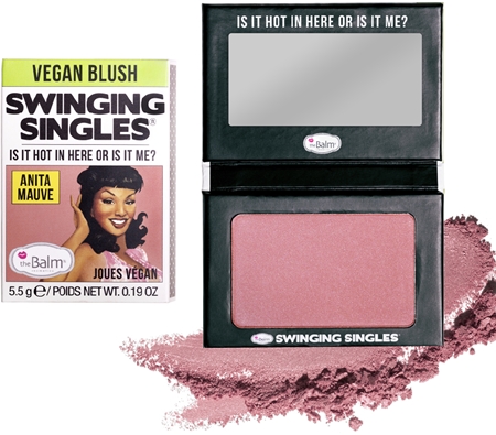theBalm Swinging Singles Blush fard de obraz compact