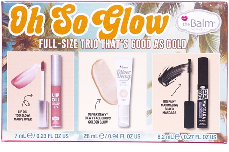 theBalm Holiday Trio Box Set dárková sada pro dokonalý vzhled