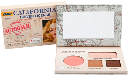 theBalm Autobalm California paleta pentru fata multifunctionala