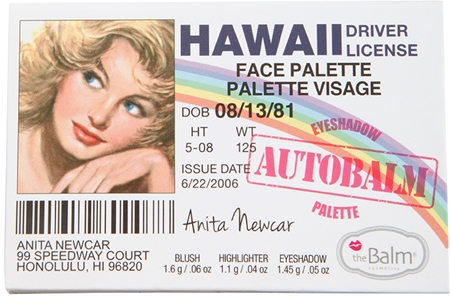 theBalm Autobalm Hawaii multifunkční paleta