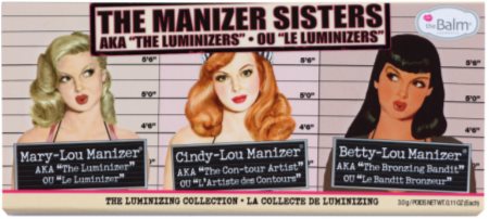 theBalm theManizer Sisters paleta luminoasa