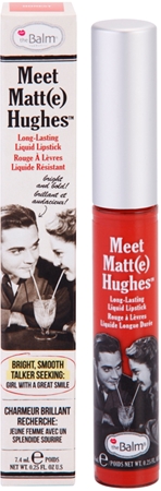 theBalm Meet Matt(e) Hughes Long Lasting Liquid Lipstick dlouhotrvající tekutá rtěnka