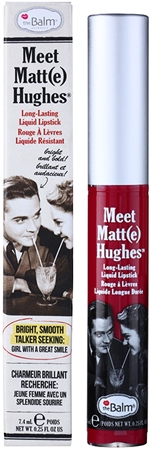 theBalm Meet Matt(e) Hughes Long Lasting Liquid Lipstick dlouhotrvající tekutá rtěnka