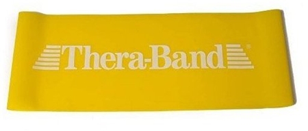 Thera-Band Loop: La Fascia Elastica Resistente Per Allenare Gambe E Glutei | Verde Scuro | 20 Cm