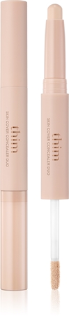 thim Skin Cover Concealer Duo maskerende concealer voor de reductie van onvolkomenheden Dubbelzijdig