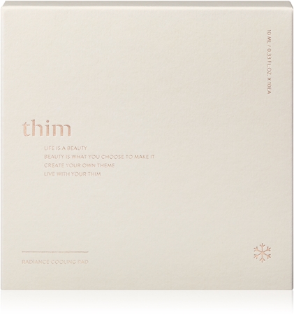 thim Radiance Cooling Pad tonizační polštářky s chladivým účinkem