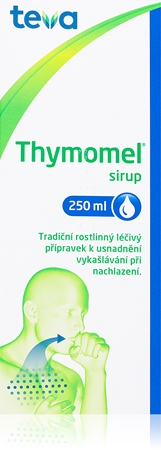 Thymomel Thymomel bylinný sirup sirup usnadňuje vykašlávání a zmírňuje kašel