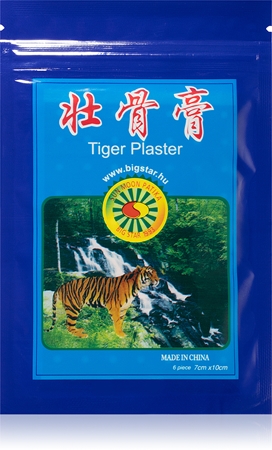 Tiger Tiger Oriental herbs Kräuterpflaster gegen Schmerzen, Entzündungen und Schwellungen