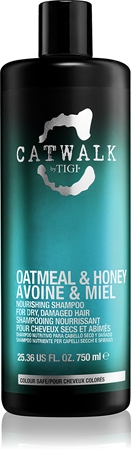 TIGI Catwalk Oatmeal & Honey vyživující šampon pro suché a zcitlivělé vlasy