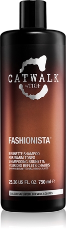 TIGI Catwalk Fashionista Schampo för varma nyanser av brunt hår