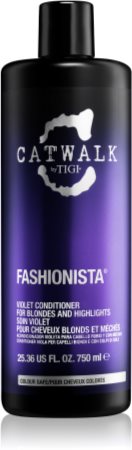 TIGI Catwalk Fashionista violetter Conditioner für blondes und meliertes Haar