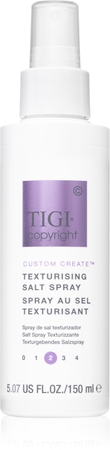 TIGI Copyright Texturizing spray salé cheveux pour former des boucles