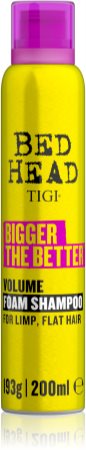 TIGI Bed Head Bigger the Better Schaum Shampoo für mehr Haarvolumen