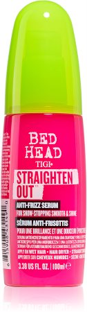 TIGI Bed Head Straighten Out λειαντικός ορός Για λάμψη και απαλότητα μαλλιών