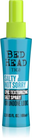 TIGI Bed Head Salty Not Sorry αλμυρό σπρέι για εφέ της παραλίας