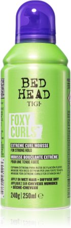 TIGI Bed Head Foxy Curls στάιλινγκ αφρός για σγουρά μαλλιά