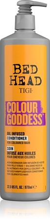 TIGI Bed Head Colour Goddess balsamo all'olio per capelli tinti e con mèches