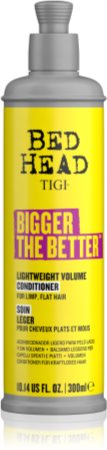 TIGI Bigger The Better Conditioner κοντίσιονερ για μέγιστο όγκο των μαλλιών με έλαιο ινδοκάρυδου
