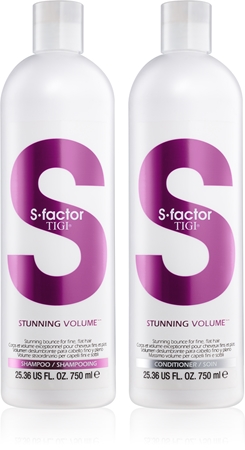 TIGI S-Factor Stunning Volume sada IV. (pro jemné vlasy) pro ženy
